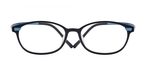 Garner Oval Prescription Glasses - Blue
