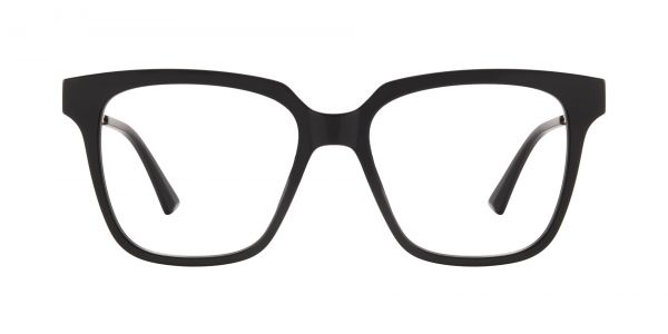 Bromley Square Prescription Glasses - Black