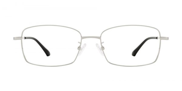 Rosen Rectangle Prescription Glasses - Silver