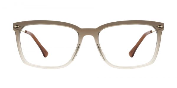 Culver Rectangle Prescription Glasses - Brown