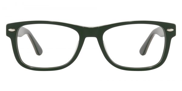 Ottawa Rectangle Prescription Glasses - Green