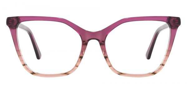 Andorra Square Prescription Glasses - Purple