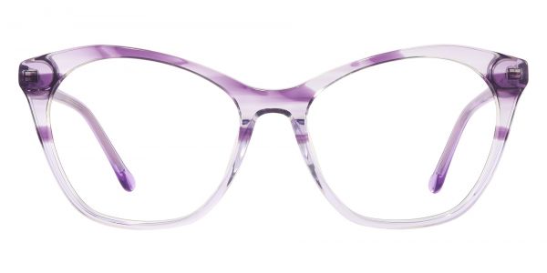 Chelsea Cat Eye Prescription Glasses - Purple
