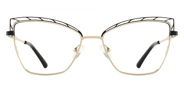 Jaya Cat Eye Prescription Glasses - Black