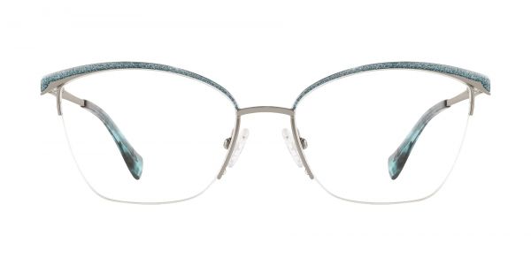 Shasta Cat Eye Prescription Glasses - Blue