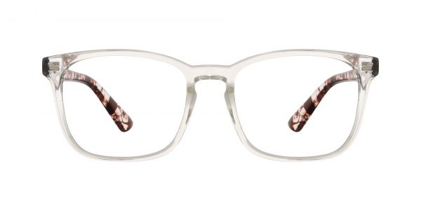 Bassett Square Prescription Glasses - Clear