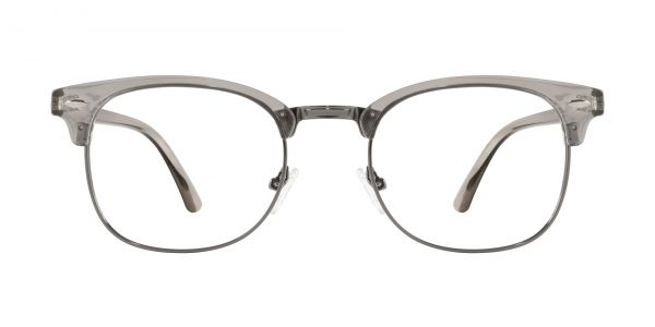 Salvatore Browline Prescription Glasses - Gray