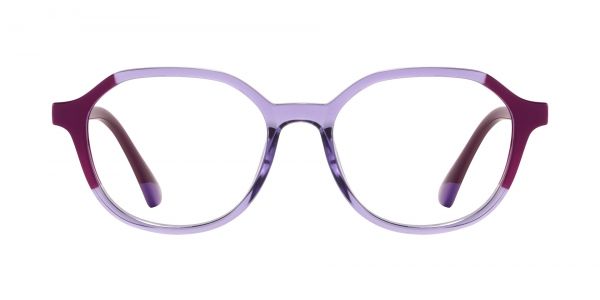 Oceana Geometric Prescription Glasses - Purple