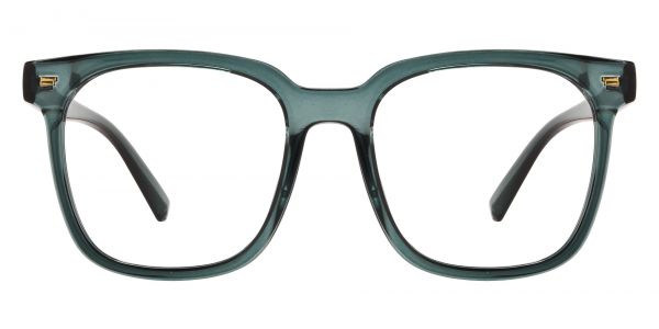 Charlie Oversized Prescription Glasses - Green