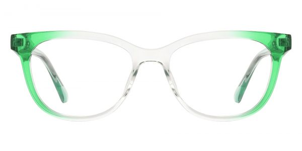 Manon Square Prescription Glasses - Green