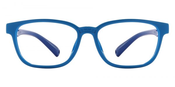Aleksi Rectangle Prescription Glasses - Blue
