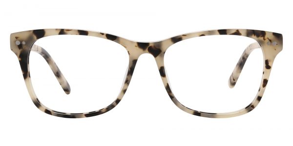 Cassidy Square Prescription Glasses - Leopard