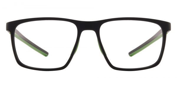 Miguel Rectangle Prescription Glasses - Black