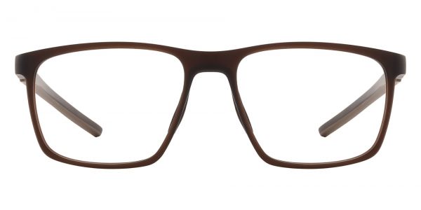 Miguel Rectangle Prescription Glasses - Brown