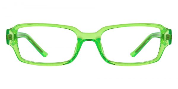 Maja Rectangle Prescription Glasses - Green