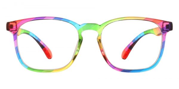 Gateway Square Prescription Glasses - Two-tone/Multi Color