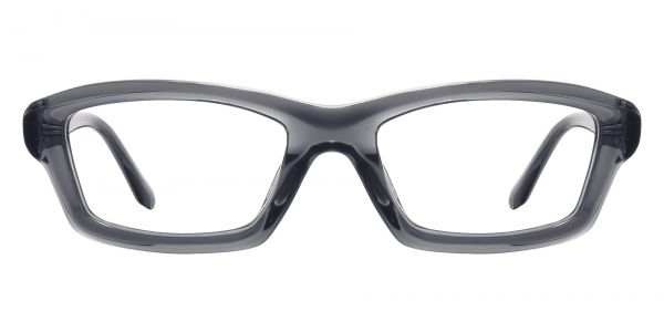 Brock Rectangle Prescription Glasses - Gray