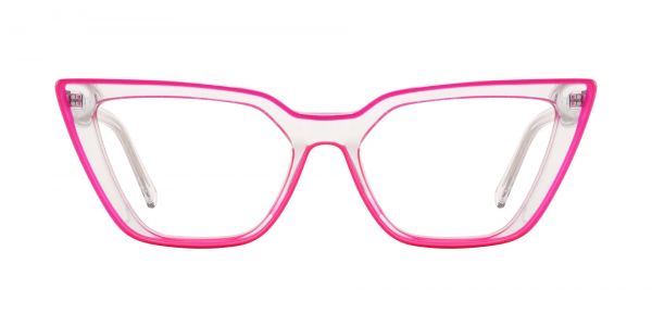 Xyla Cat Eye Prescription Glasses - Pink