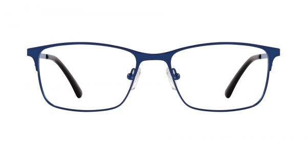 Zachary Rectangle Prescription Glasses - Blue