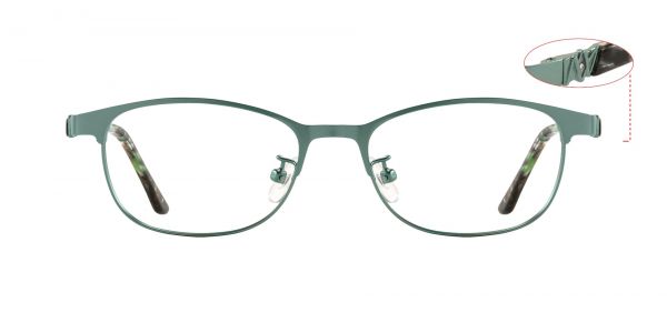 Luisa Oval Prescription Glasses - Green