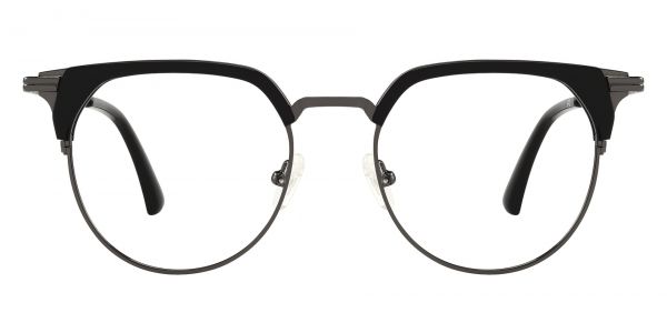 Wellington Browline Prescription Glasses - Black