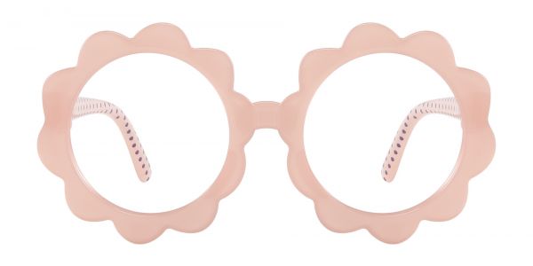 Eliana Geometric Prescription Glasses - Pink