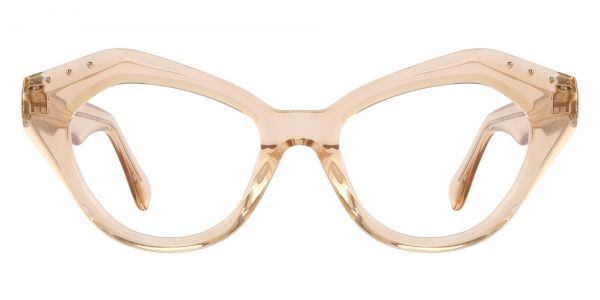 Dionne Cat Eye Prescription Glasses - Brown