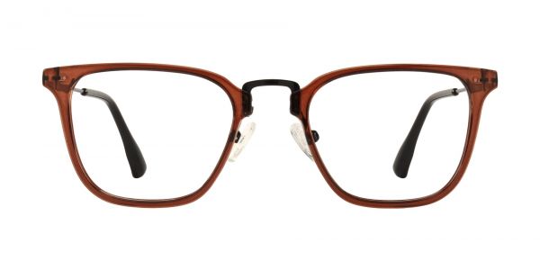 Bauer Square Prescription Glasses - Brown