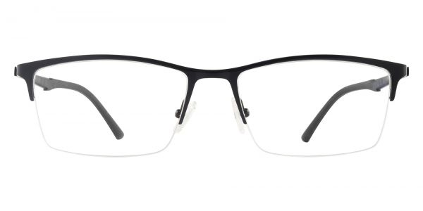 Beaufort Rectangle Prescription Glasses - Black