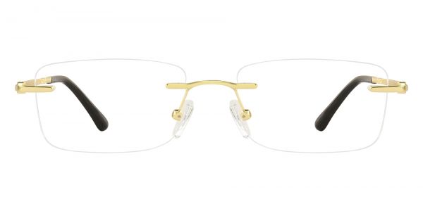 Peterson Rimless Prescription Glasses - Gold