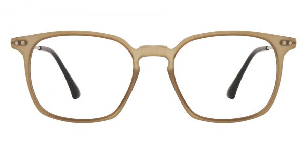 Astin Square Prescription Glasses - Brown