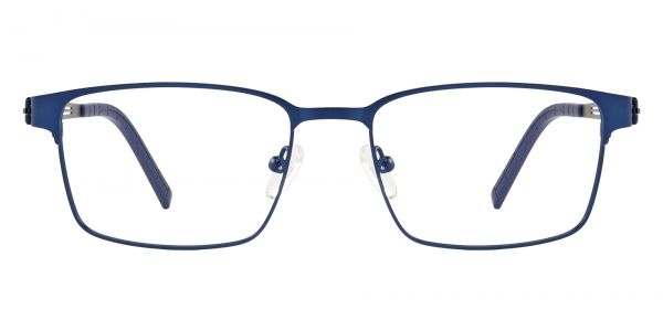 Alvarez Rectangle Prescription Glasses - Blue