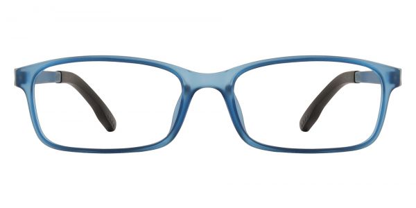 Inman Rectangle Prescription Glasses - Blue
