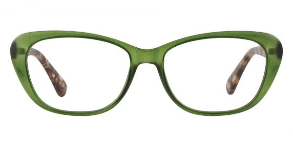 Electra Cat Eye Prescription Glasses - Green