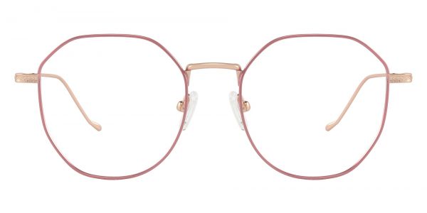 Cannon Geometric Prescription Glasses - Pink