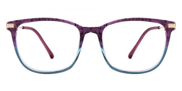 Katie square Prescription Glasses - Two-tone/Multi Color