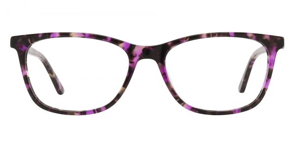 Antonia Square Prescription Glasses - Purple