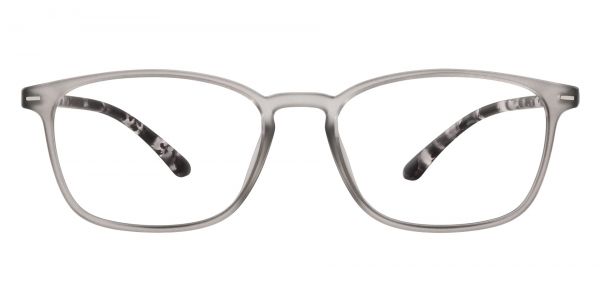 Cabo Rectangle Prescription Glasses - Gray