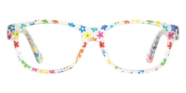 Umbria Rectangle Prescription Glasses - Floral