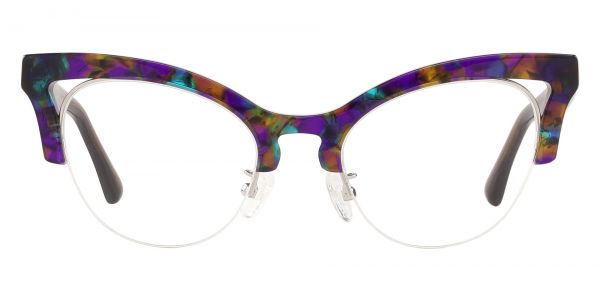 Constance Cat Eye Prescription Glasses - Floral