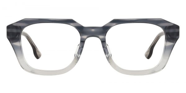 Waylon Rectangle Prescription Glasses - Gray