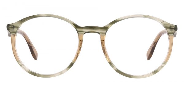 Vera Round Prescription Glasses - Striped