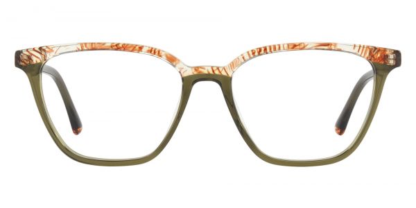 Glynnis Cat Eye Prescription Glasses - Green
