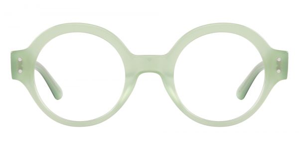 Woodstock Round Prescription Glasses - Green