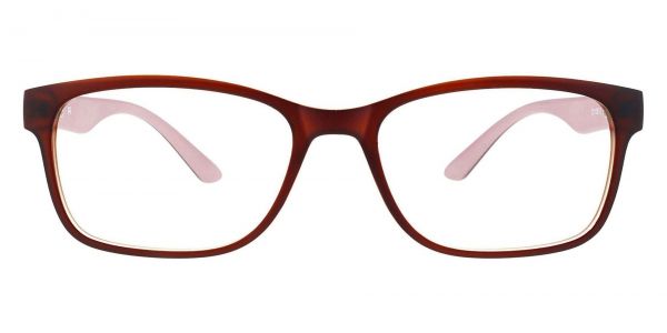 Osmond Rectangle Prescription Glasses - Brown