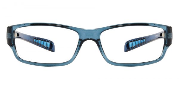 Mercury Rectangle Prescription Glasses - Blue