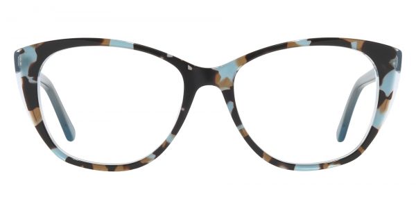 Canterbury Cat Eye Prescription Glasses - Two-tone/Multi Color