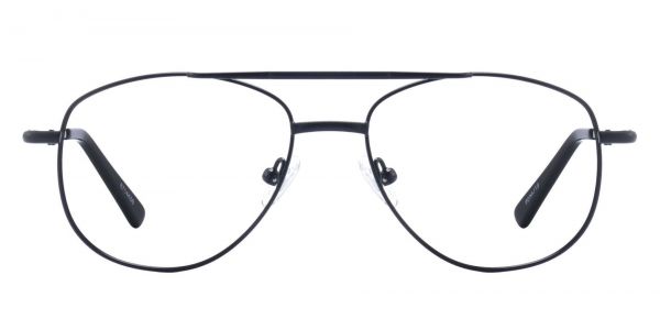 Dwight Aviator Prescription Glasses - Black