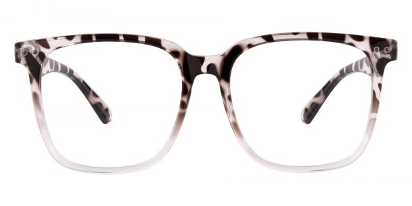Peabody Square Prescription Glasses - Leopard