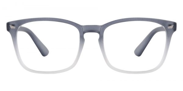Bassett Square Prescription Glasses - Gray